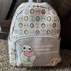 Danielle Nicole Baymax Backpack and Card Holder Loungefly and Danielle Nicole Disney Big Hero Six Baymax  main image 3